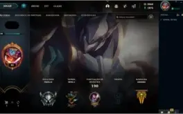 Conta lol prata 3 com 2k de RP