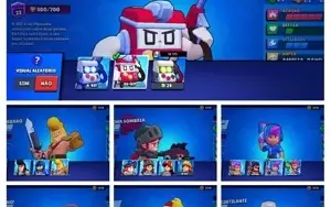 Brawl stars 54/59 brawlers conta muito boa