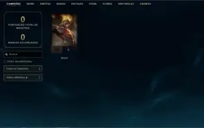 Conta MMR zerada sem partidas
