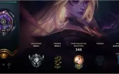 Conta lvl 411 com 293 skins