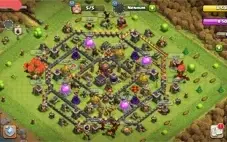 Clash of clans cv10 barato