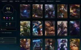 Conta LOL Perfeita para Main Darius com Muitas Skins