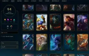 Conta LOL Perfeita para Main Darius com Muitas Skins