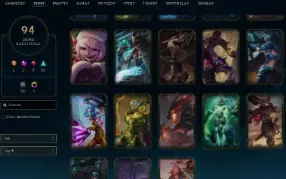 Conta LOL Perfeita para Main Darius com Muitas Skins