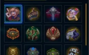 Conta  Ouro 3 64 Campeoes Nivel 95 Riven Emissaria E Mais