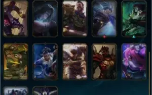 Conta  Ouro 3 64 Campeoes Nivel 95 Riven Emissaria E Mais