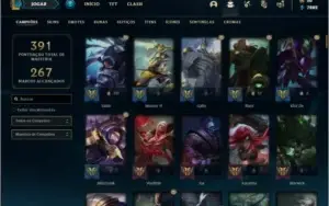 Conta ouro 3 com 137 champs e 93 skins + 800k de Talon
