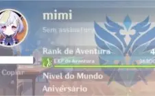 ✨ CONTA GENSHIN IMPACT AR 45 (CHILDE + RAIDEN + TRÊS T5) ✨