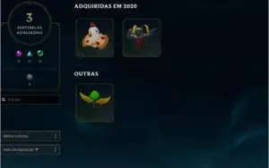 Conta unranked level 34, 2 skin