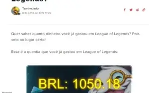 CONTA MAIN DESDE 2013 159 SKINS