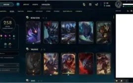 Conta platina na solo/flex  level 140 / todos campeões !!