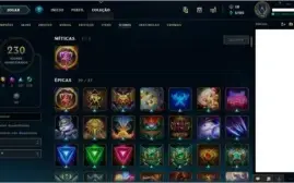 Conta platina na solo/flex  level 140 / todos campeões !!