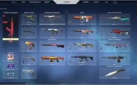 Conta Valorant Ouro 2 + SKINS DE ARMAS + PASSES DE BATALHA