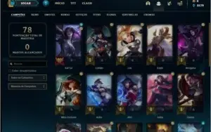 Conta prata 2 Com skin do darius