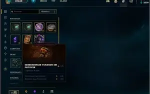 Conta prata 2 Com skin do darius