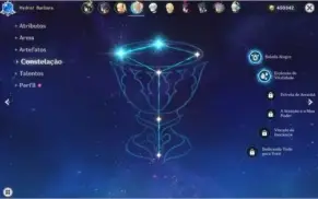 Conta com Venti com constelação + 3 armas 5 estrelas.