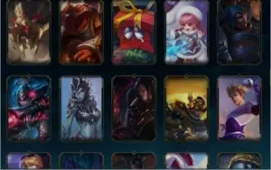 Vendo conta de lol d3 121 skins
