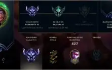 Vendo conta de lol d3 121 skins