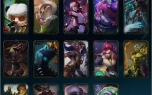 Vendo conta de lol d3 121 skins