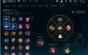 Conta Gold1 com muitas skins e mmr alto