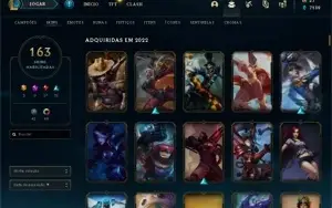 Conta Gold1 com muitas skins e mmr alto