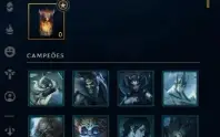 Conta League of Legends Full Acesso - 142 Champs e 100 Skins