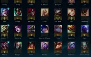 CONTA DE LOL UNRANKED - 31 CAMPEÕES - 2 SKINS