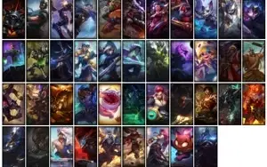 Conta prata 2 com 112 Champs e 120 Skins + 1 Prestigio