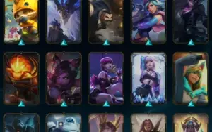 Conta de League of legends 77 skins, nivel 274