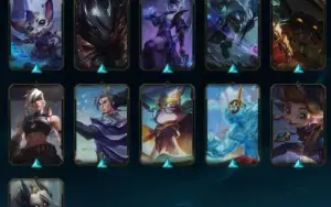 Conta de League of legends 77 skins, nivel 274