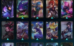 Conta de League of legends 77 skins, nivel 274