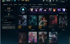 Ferro 3 com 30 Champs e 8 Skins +2 Fragmentos