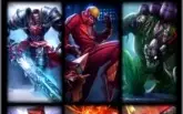 Conta  League of Legends 69 campeões.