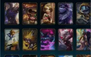 Conta League Of Legends/Platina 3 com 112 Skins