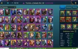 Conta Raid Shadow Legends - LVL 86 - Logins diários!