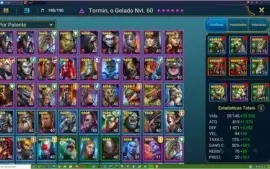 Conta Raid Shadow Legends - LVL 86 - Logins diários!