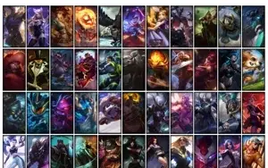 Conta prata 4 com 150 Champs e 107 Skins + 5 Prestigios