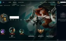 CONTA SERVER EUW LOL 37HEROES/5SKINS/4PAG RUNA/7 ICONES