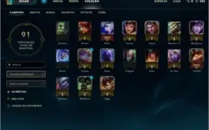 CONTA LEVEL 30 UNRANKED