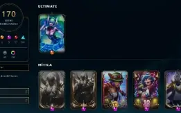 Conta Lol Mestre Handlvl 2016 86,9% de WR MMR Alto Muitas