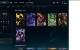 Vendo Esta Conta Diamante 1! 266 Skins
