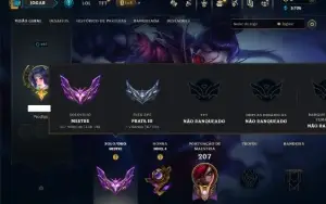 Mestre com 65 Champs e 18 Skins ( 138 PDL )