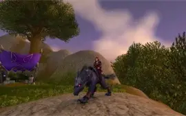 Montaria Rato-da-gorja Garra de Ébano Colossal WoW
