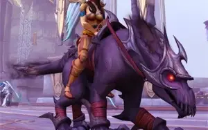 Montaria Rato-da-gorja Garra de Ébano Colossal WoW