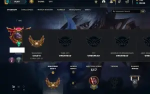 Ouro 2 com TODOS os champs e 210 Skins ( MAIN SUP / TOP )