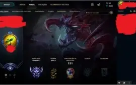 Conta LOL D1
