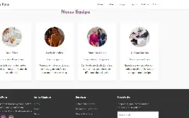 Site de salão de beleza e estética em HTML editável