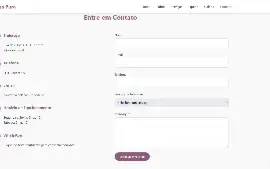 Site de salão de beleza e estética em HTML editável