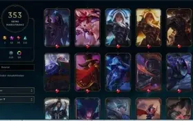 Unranked / 353 Skins / Conta desde 2012 / Quase todos champs