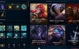 Unranked / 353 Skins / Conta desde 2012 / Quase todos champs